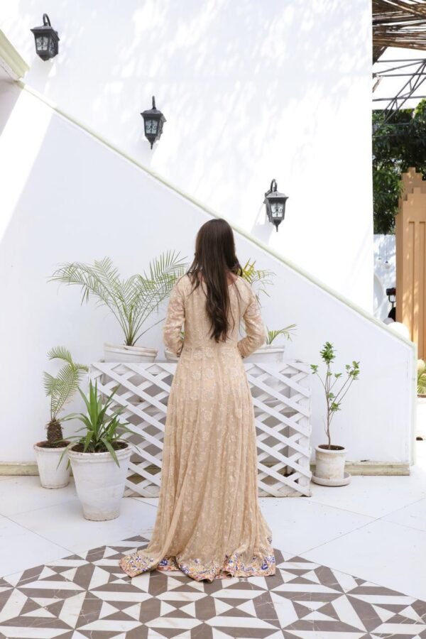 Vintage Pearl-Ivory long Frok - Image 4